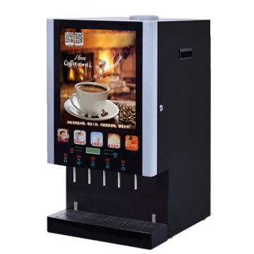 New Condition Commercial Office Coffee Machine - Five Flavors Hot and Cold Drinks with Core Motor Component