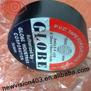 PVC electrical tape Soft paste insulating tape with GLOBE brand