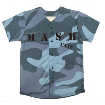 2016 Hip Hop Camo Women Baseball Jersey