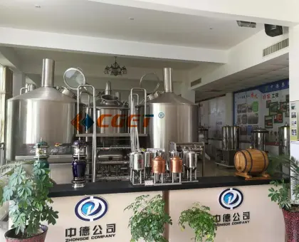 1000L craft beer mash system