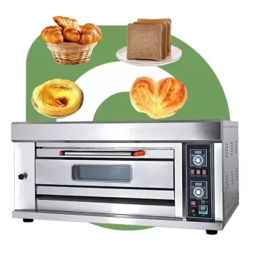 Professional Luxurious European Style Electric Baking Deck Oven with Steam Tube Stone Loader, Italian Deck Oven Loading Automatic