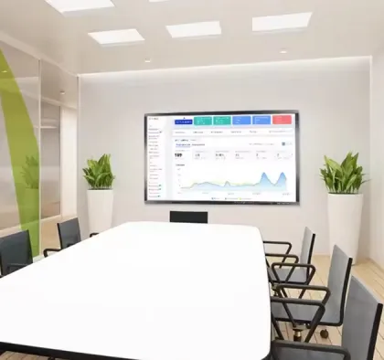 LED touch screen electronic whiteboard for meeting