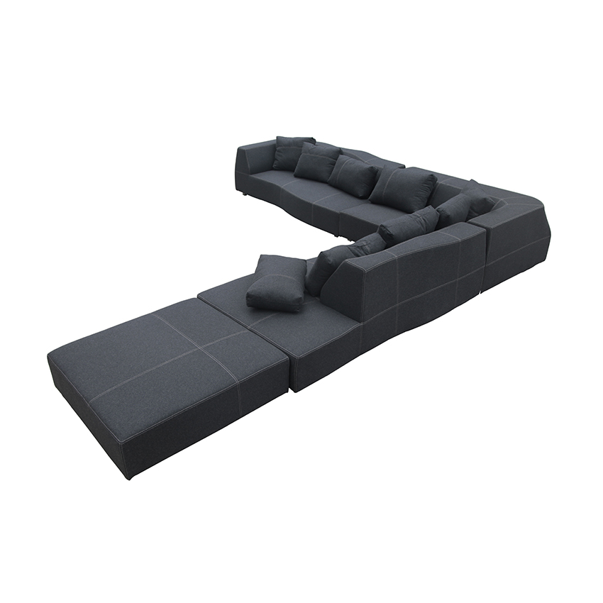 BEB Modular Modular Bend Sofa Rebilca