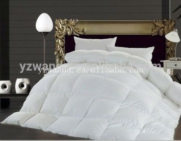 Wholesale 100% Cotton cover Luxurious Down duvet yangzhou wanda