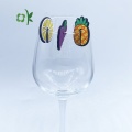 High Quality Custom Silicone Drink Marker Wine Glasses