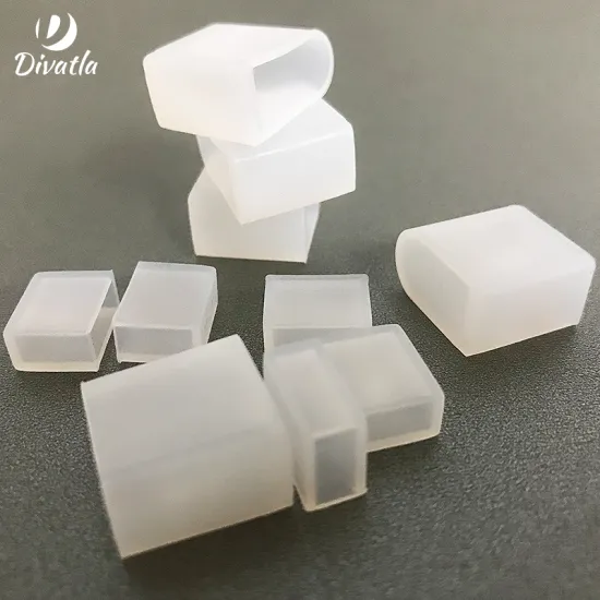 DIVATLA 6mm Silicone Neon Flex Waterproof Caps - Accessories for LED Signs