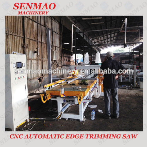 CNC 4*8 feet plywood edge trimming saw machine