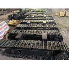 1To100tons Crawler Chassis Steel Crawler Track Chassis