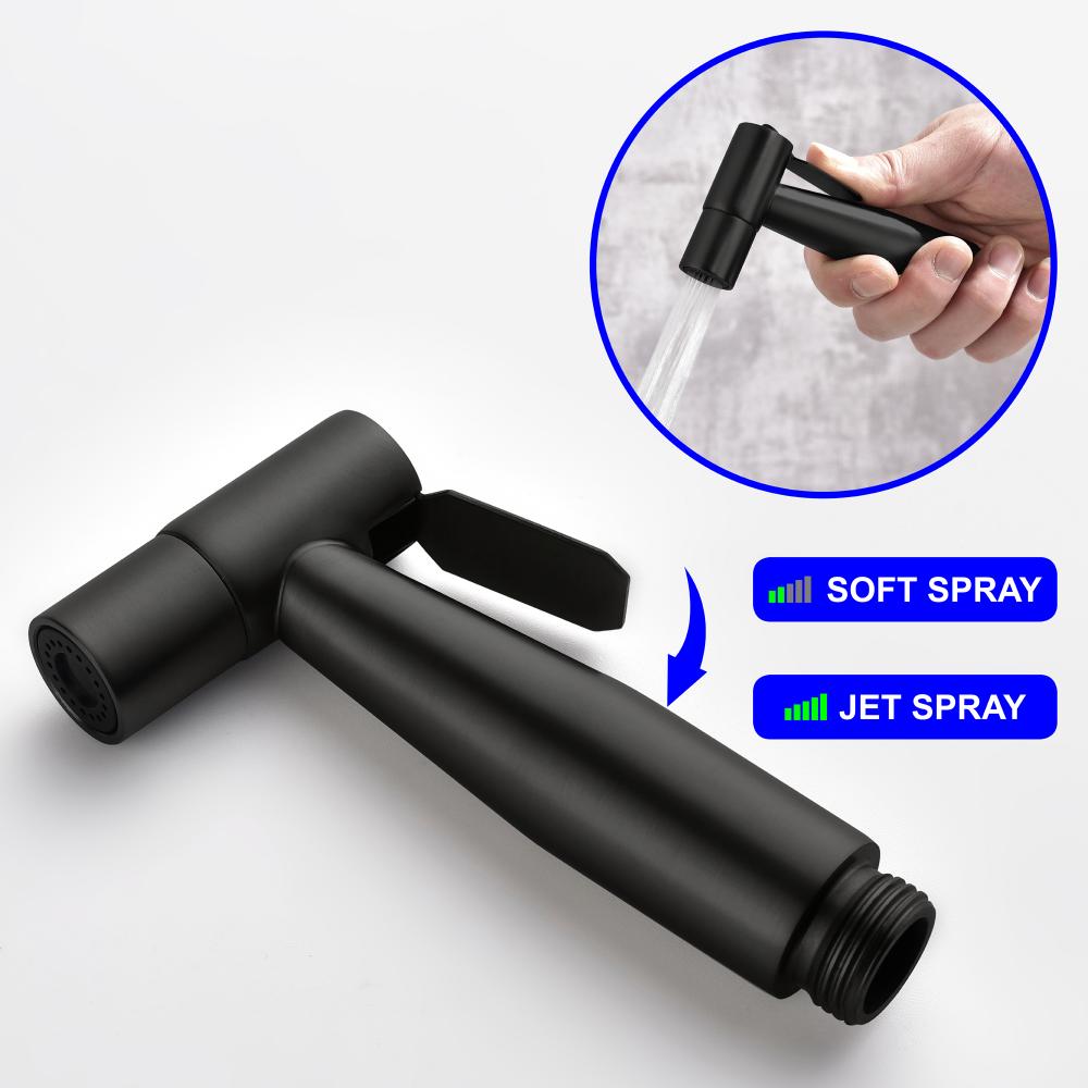 Black Handheld Bidet Toilet Sprayer3