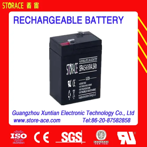 6v 4.5ah rechargeable battery (SR4.5-6)