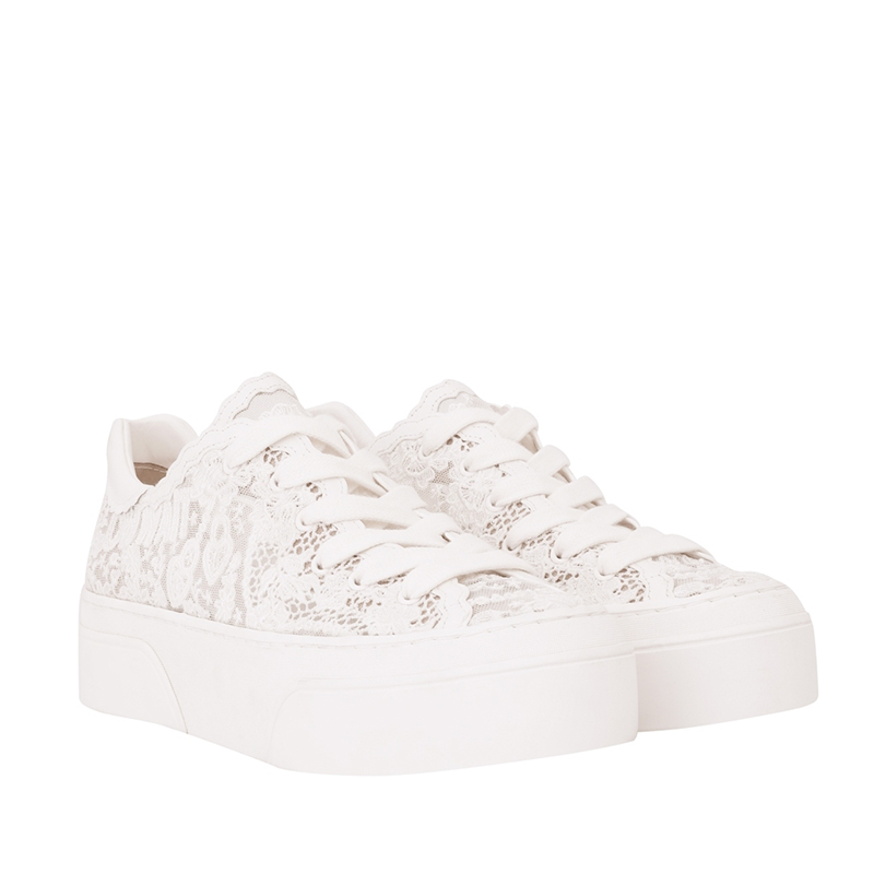 Elegant Women's Lace Casual Sneakers