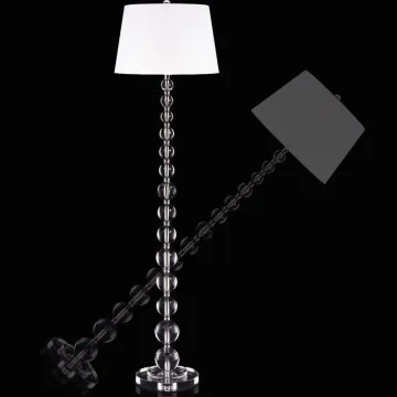 modern soft crystal floor light