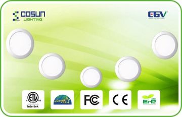 40000h 50hz High Brightness Led Flat Panel Lights For Hotel , 8w Smd3014 4 Inch Led Downlight