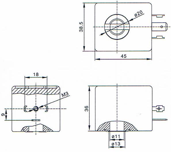 400325642 400325101 400325118 Asco Type Electromagnetic Coil