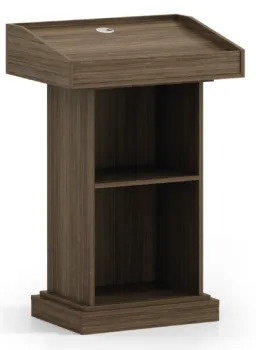 Wooden Meeting Room Lectern