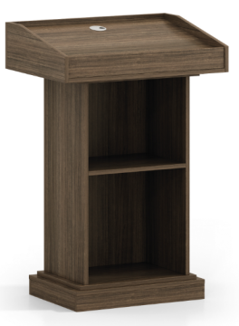 Wooden Meeting Room Lectern