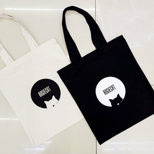 Shopping Bag Emoji Hot sale cute canvas shopping hand bags Manufactory