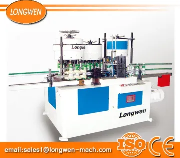 Automatic neking flanging seaming machine for 3 piece tin can