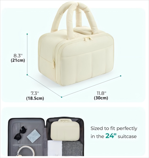 Custom travel makeup bag waterproof design