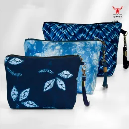 Ethnic Handmade Tie Dye Cotton Makeup Bag