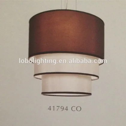 gorgeous four tier round shade lamp pendant/drum shade pendant lighting/hanging e27 pendant lighting