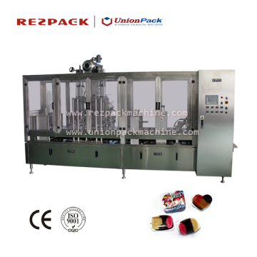 Horizontal Plastic Cup Fill & Seal Machine