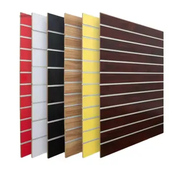 Melamine Slotted Mdf Boards