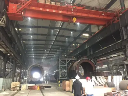 Tianhua Steam Tube Rotary Drum Industrial Dryer for PPE/PPO