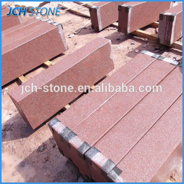 China red nature porphyry paving stone