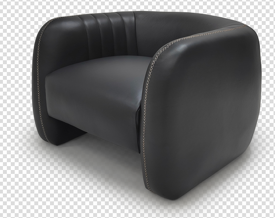 Single round chair sofa