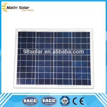 International certified safety high technology product soalr panel