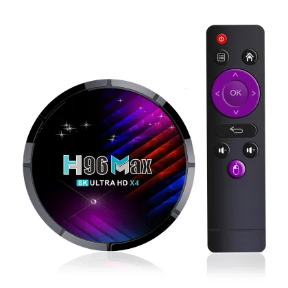 Hot Selling 5G WiFi Smart TV Box H96Max RK3528 Set Top Box