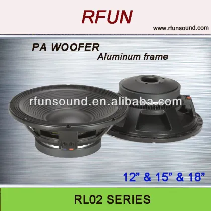 12 -18 inch RCF 4inch high quality Subwoofer