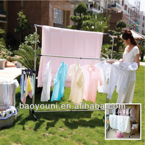 Baoyouni Cloth Drying Rack Clothing Rack Clothing Stand Hook Dq0812