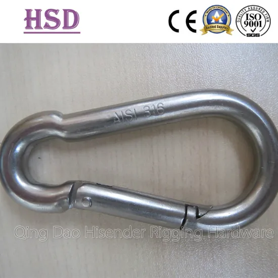 Snap Hook, DIN5299c Type, Stainless Steel 316, Ss304, Rigging Hardware, Marine Hardware