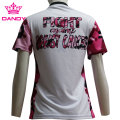 White sublimated cheerleader shirts