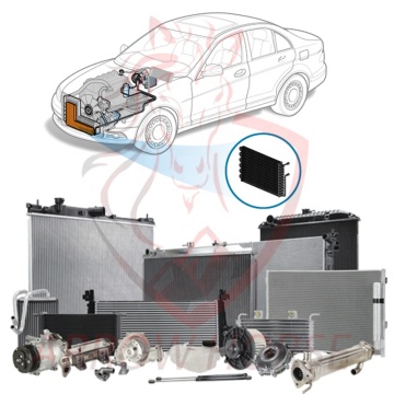 MG、万里の長城、JAC、JMC、Hongqi用の卸売車エアコンコンデンサー