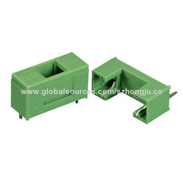 Panel Mount Type AC Fuse Holder with 5 x 20mm Applicable Fuse Size, UL/CE Approved