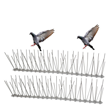 Stainless Steel Bird Spikes - Newest Design for Bird Sting Prevention