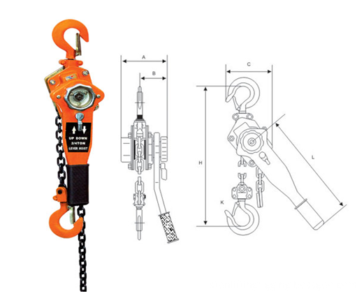 lever block details