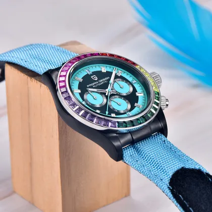 Durable Men's Automatic Mechanical Watch - Waterproof Steel Outdoor Wear-Resistant Hollow Watch