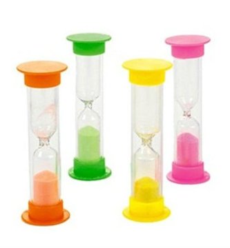 3 Minutes Plastic Sand Timer Three Minute Hourglass Sand Glass Clock