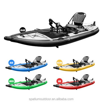 Spatium 2024 High-Quality Drive System Propeller Sit-On-Top Fishing Pedal Kayak for Adults