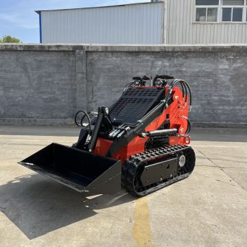 バックホー掘削機ローダーを備えた大きなミニファームトラクター