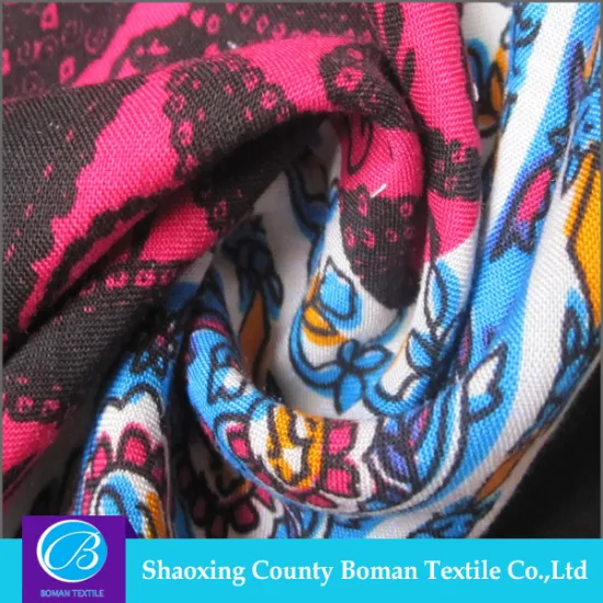 wholesale fabric china New style Fashion Plain custom rayon print