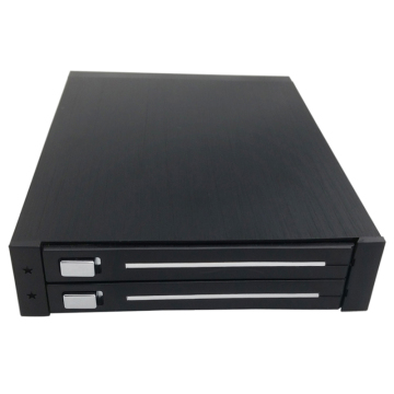 2*2.5'' Dual Bay SATA hdd mobile rack sata hdd external enclosure