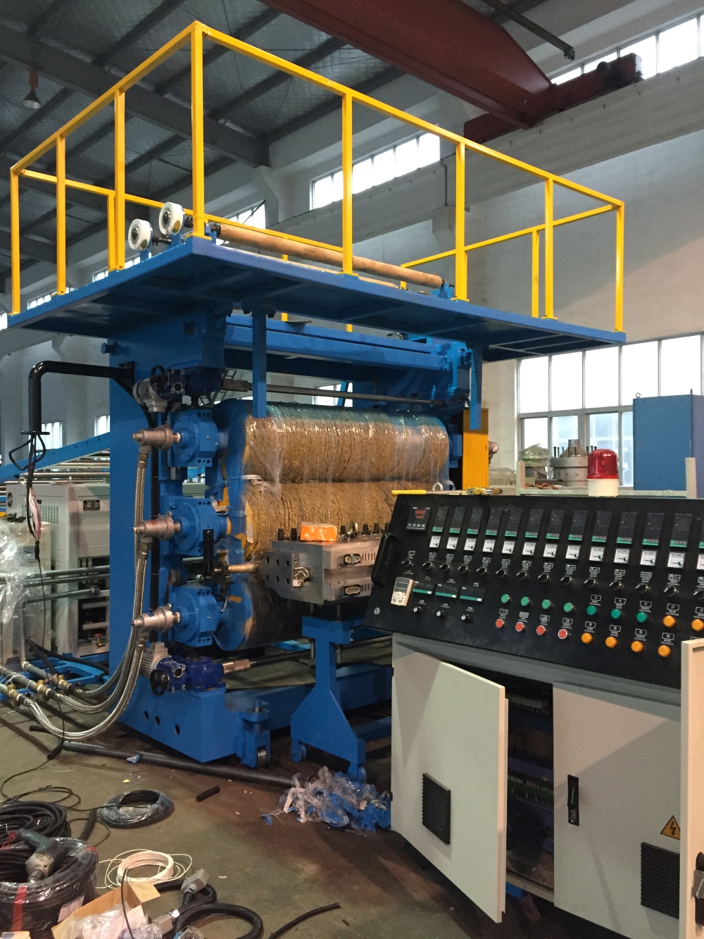 Plastic PVC Imitation Marble Sheet Production Line