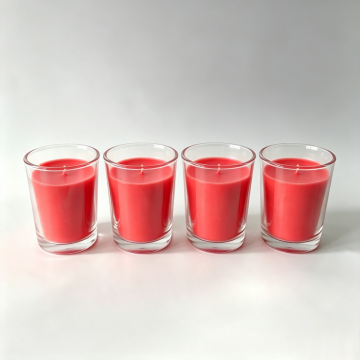 24 Hour Glass Prayer Candle for Spiritual Lighting