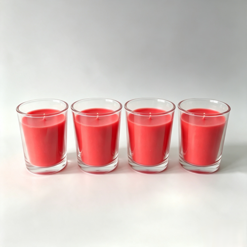 24 Hour Glass Prayer Candle for Spiritual Lighting
