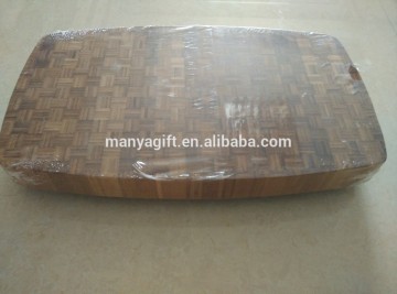 Total Bamboo Butcher Block with 4 feet and 49 X 29 X 7.5CM